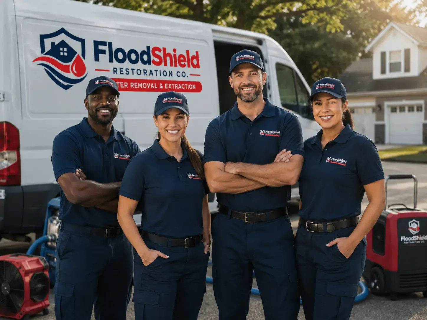 Flood Damage Restoration company in Cumberland, WI
